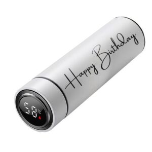 Engraved Digital water bottle